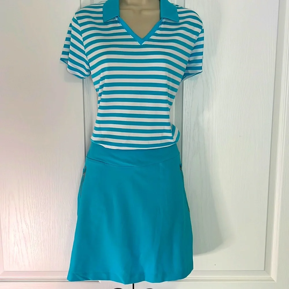 NIKE GOLF TOUR PERFORMANCE SKORT & TOP! LIKE NEW ⛳️ CUTE SET!! - Picture 1 of 5